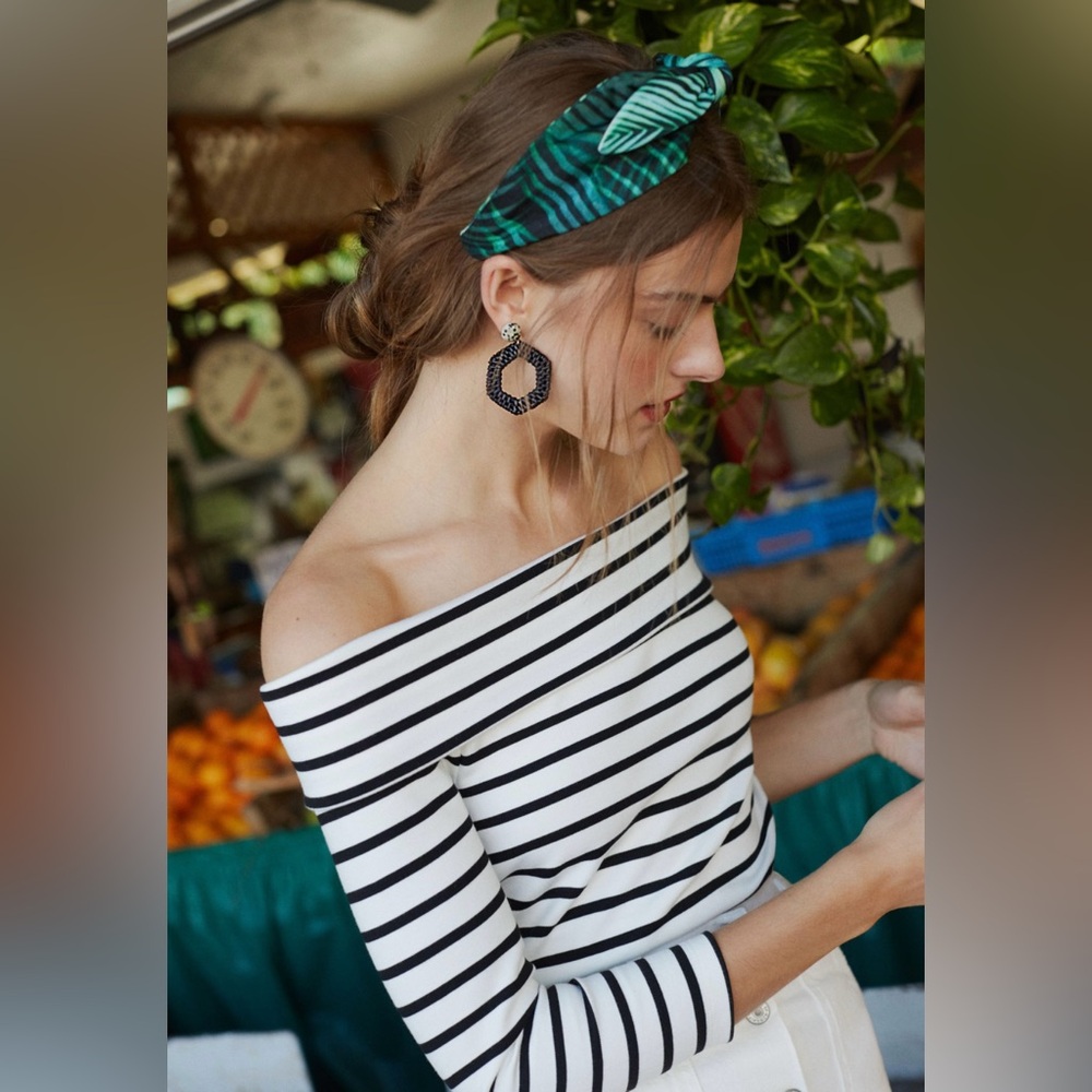 Anthropologie off the shoulder top